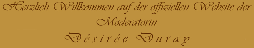 Moderatorin D&eacute;sir&eacute;e Duray